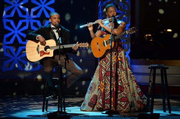 The most anticipated collaboration of the night came courtesy of India Arie and Jonathan McReynolds- Photo: Courtesy of BET Networks